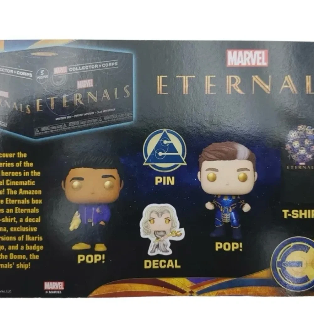 Funko Pop Marvel Collector Corps Eternals Mystery Box  SZ NEW